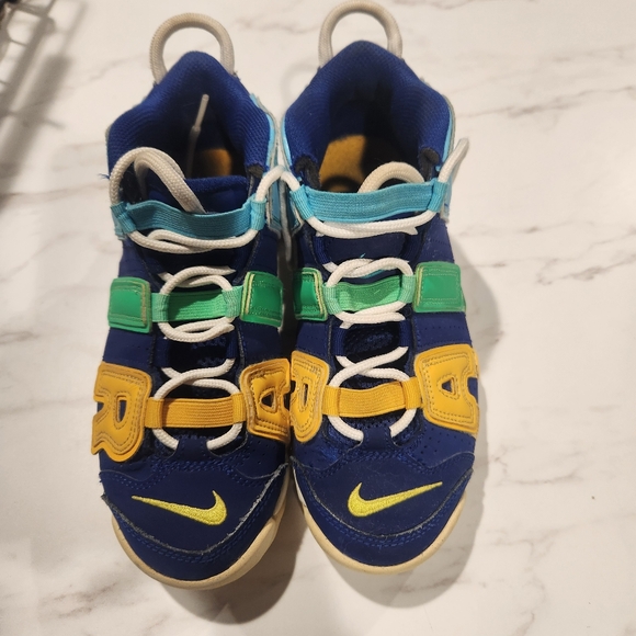 Nike Air More Uptempo PS Kaleidoscope Shoes Size 3Y - Picture 3 of 7
